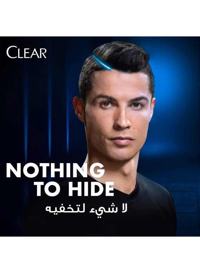 كلير شامبو كلير للرجال المضاد للقشرة برائحة المنثول المنعشة، 400 مل - Image 4